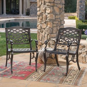 Juego de 2 Sillas PHOENIX para Muebles de Patio - Product Image 1