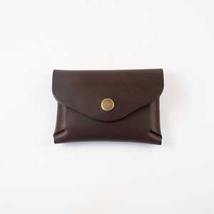 Cartera de Cuero Personalizada sin Costuras, Minimalista, Delgada, con Bloqueo RFID, de Cuero Genuino, sin Costuras, para Regalo, SLW-0034 - Product Image 2