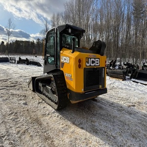 รถตักล้อยางขนาดเล็ก JCB ขับเคลื่อน 4 ล้อ ระบบตีนตะขาบ เครื่องยนต์มือสอง รับน้ำหนักได้ตามมาตรฐาน พร้อม PLC และมอเตอร์  ตัวตักด้านหน้า ออกแบบมาเพื่อการบรรทุก - Product Image 5