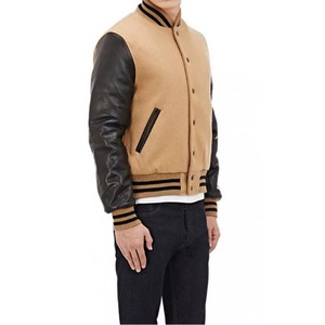 Chaqueta Varsity Unisex de Lana, Cortavientos, Abrigo de Invierno, Color Sólido, Cierre de Botones, Corte Regular, Ecológica y Transpirable - Product Image 6