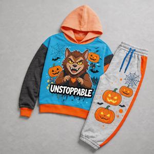 Mens Cotton Fleece Sweatshirt Jogger Outfit <b>Athletic</b> Gym Wear Professional Custom Design - Product Image 1