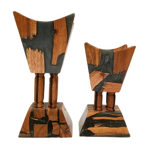 2025 New Acacia Wood Epoxy Resin Hand-made Bakhoor Incense <b>Burner</b> Madhkan Arabic <b>Oud</b> for Home Fragrance All-Season - Product Image 3