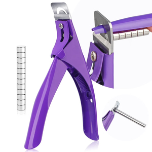 Cortadores de Uñas Acrílicas con Imanes Pequeños, Cuchillas en Forma de U Afiladas, Cortadores de Uñas Artificiales con 15 Imanes - Product Image 1