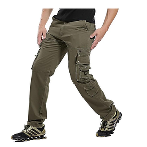 Pantalon tactique pour homme, coupe régulière, extensible, imperméable, respirant, pantalon cargo d'extérieur, résistant à l'usure - Product Image 1