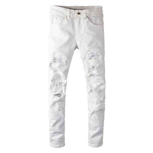 Pantalones Vaqueros de Mezclilla Ligeros y Transpirables para Hombre, de Calidad, Casuales, con Estampado Sólido para Invierno, Precio Bajo, OEM - Product Image 1