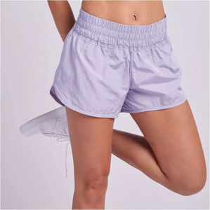 Women Lightweight Solid Color Tracksuit Set Full Sleeve Zipper Casual Summer Shorts Loose Fit 100% Polyester Turn-down Collar - Product Image 4
