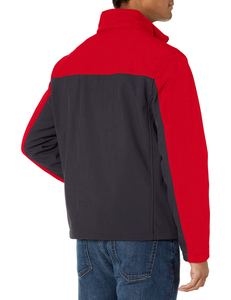 Veste softshell pour homme, dernier design, logo et tissu personnalisés, vêtements d'hiver, veste softshell pour homme, fermeture éclair, vêtements décontractés, service OEM - Product Image 2