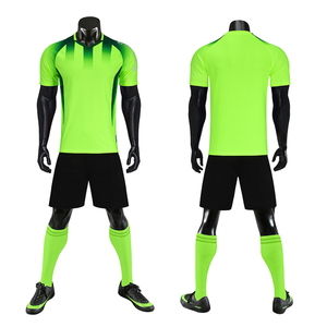 Conjunto de Camiseta de Fútbol para Hombre Adulto, Mangas Cortas, Correa Ajustable, Antibacteriano, Impresión Sublimada, Nombres de Equipo Personalizados, Verano - Product Image 1