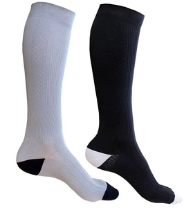 Durable Winter Crew Compression Socks Firm Support Smooth Comfortable Texture Breathable Eco-Friendly Quick Dry Lightweight - Product Image 3