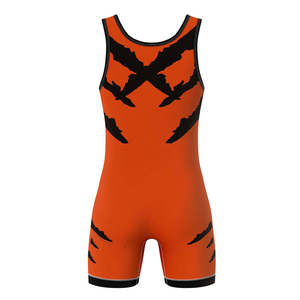 Combinaison de lutte unisexe de haute qualité, personnalisable par sublimation, respirante, 280g Spandex/Polyester, vêtements de sport pas chers - Product Image 6