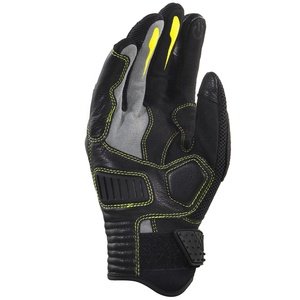 Guantes de Carreras de Cuero para Hombre y Mujer, Protección Completa para los Dedos, Compatibles con Pantalla Táctil, Transpirables, para Motociclismo en Invierno - Product Image 3