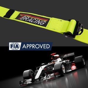 Cinturón Profesional de Automovilismo FIA 8853 2016 TBRACING, Fabricante, Venta al por Mayor, Cinta de Alta Tensión, Velcro Seguro y Cómodo - Product Image 2