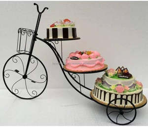 ขาตั้งเค้กโลหะทรงกลม ทำมือ สำหรับงานปาร์ตี้และงานแต่งงาน ขนาดปกติ - Product Image 2