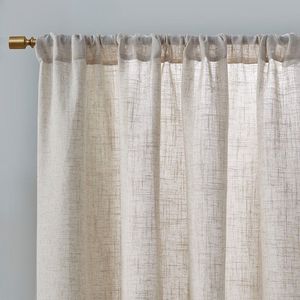 Pannello per tende con filtro luce in lino coppia 2 pz mantovane eleganti tende e mantovane - Product Image 5