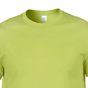 T-shirts basiques décontractés pour hommes en tissu 100% coton, couleur unie, impression par transfert thermique, manches courtes, bonne qualité, t-shirts unis - Product Image 2