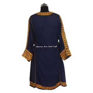 BDR038 Vestido de Fiesta para Mujer, Nuevo Estilo Afgano Balochi, Prenda Cultural de Alta Demanda con Trabajo Manual y Detalles Antiguos Afganos - Product Image 3
