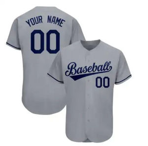 Maillot de baseball personnalisé sublimé à rayures fines, uniforme d'équipe, chemise de baseball boutonnée, maillot de sport personnalisé avec nom et numéro - Product Image 1