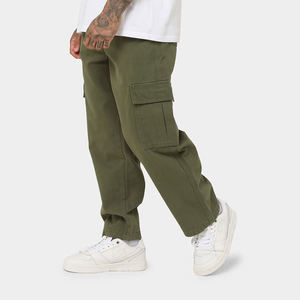 Pantalon cargo décontracté pour homme de haute qualité, en toile de coton, séchage rapide, respirant, écologique, doublure polaire d'été, taille élastique - Product Image 6