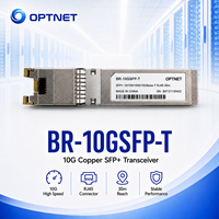 Module SFP Plus vers RJ45 10 Gbit/s en cuivre pour connexion réseau de centre de données Cat6a Cat7