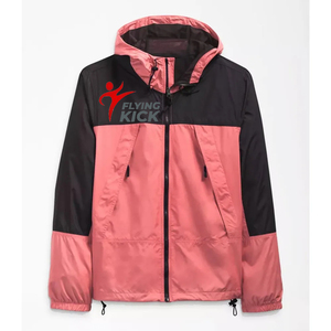 Ensemble coupe-vent en nylon OEM en gros – Veste de sport zippée et ensemble de survêtement pour l'entraînement et le jogging - Product Image 1
