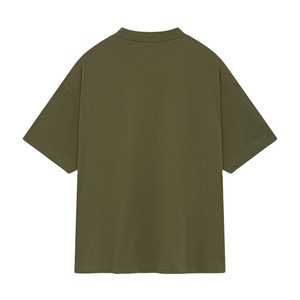 เสื้อยืดบ็อกซี่พรีเมี่ยมสำหรับผู้ชายเสื้อแขนสั้นผ้าฝ้าย100% สั่งแบบใหม่ - Product Image 2