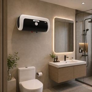 Vietnamese Factory Wholesales Price 30 Liter Tank Home Bathroom Slim Electric Storage Water <b>Heater</b> Rossi Arte Slim 30 - Product Image 2