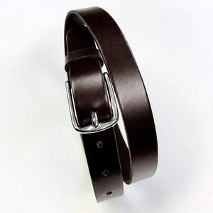 Cinturón de Cuero Genuino Italiano Hecho en Corea, Ancho 23mm, Largo 105cm, Negro/Marrón, Grosor 3mm, Sistema de Correa Reemplazable HN12 - Product Image 4