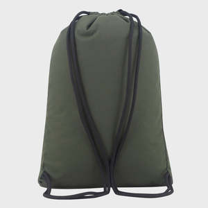 Arctic Fox Bolt Drawstring <b>Gym</b> <b>Bag</b> for <b>Kids</b> Olive Green Soft Nylon Reusable - Product Image 6