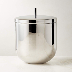 Unique honeycomb textured gold ice <b>bucket</b> <b>with</b> a convenient carry handle and <b>lid</b> For Champagne and Party Events At Wholesales - Product Image 3
