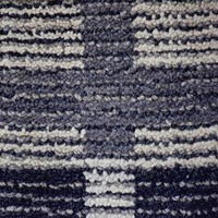 Tapis en laine tufté à la main gris graphite à motif géométrique, antidérapant, écologique, épais, moderne, pour salon, chambre, hôtel