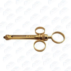 Jeringa de Aspiración Quirúrgica Dental con Logotipo OEM a Color, Precisa y de Primera Calidad, con Anillo de Pulgar Chapado en Oro - Product Image 4