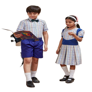 ชุดเครื่องแบบนักเรียนอนุบาลสำหรับเด็กชายและเด็กหญิงชุดเครื่องแบบนักเรียนสมัยใหม่ออกแบบได้ตามต้องการ - Product Image 5