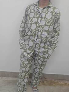 Conjunto de Pijama de Algodón para Mujer, Antiarrugas, de Alta Calidad, Precio Económico, Personalizable - Product Image 6