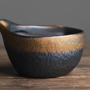 Taza de Café de Cerámica Estilo Vintage, Taza Mexicana Retro de Cerámica con Asa, Diseño Irregular Subesmaltado, Apta para Microondas, por UO - Product Image 4