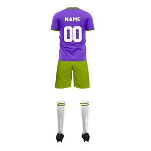Tenue de football pour hommes, ensemble d'entraînement de football, maillot et short respirants, tenue de sport - Product Image 4