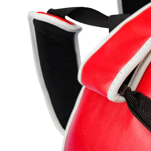 Protector de Pecho de Piel Sintética PU Resistente para Taekwondo y MMA, Protector Corporal Transpirable y Ecológico - Product Image 4