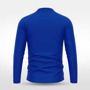 Vente en gros de coupe-vent sport décontracté léger pour homme, personnalisé, patchwork, avec fermeture éclair 1/4, en nylon et polyester, pour l'entraînement en extérieur - Product Image 4