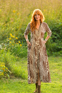 High Quality Vintage Boho Print Summer A-Line Maxi Dress Women Strapless Sleeveless Lace-up Embroidery Casual Beach Vacations - Product Image 2