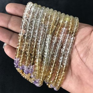 Perles Rondelles Semi-Brutes Facettées 100% Naturelles Certifiées IGI 5.5mm-6mm Grade AA Multi Feu Vivaaz Gems Pierre Naturelle - Product Image 5