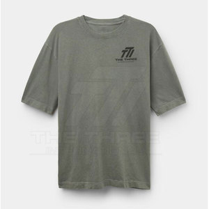 Camisetas Casuales de Gran Tamaño para Hombre con Logotipo Personalizado, 100% Algodón de Alta Calidad, Transpirables, de Manga Corta, Modernas y Cómodas - Product Image 2