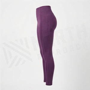 Leggings de yoga taille haute anti-roulement pour femmes, pantalons de sport compressifs pour la gym, vêtements de sport haut de gamme pour l'entraînement - Product Image 3
