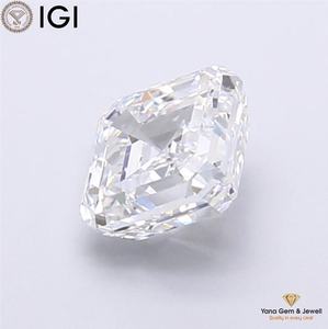 Diamante Cultivado en Laboratorio con Certificación IGI de 2.00 Quilates, Color D, Claridad VVS2, Corte ASSCHER, Perfecto para Anillo de Compromiso Personalizado - Product Image 6