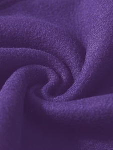 Sudadera con Capucha Unisex para Hombre, Color Morado, con Cierre, Corte Regular, Estilo Casual, Tejido French Terry, Color Sólido, para Otoño - Product Image 4