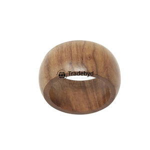 Elegante Anillo para Servilletas de Madera Clásico, Hecho a Mano, Ecológico y Duradero, Decoración para Mesa de Comedor, Accesorios para Bodas de Tradebyd - Product Image 2
