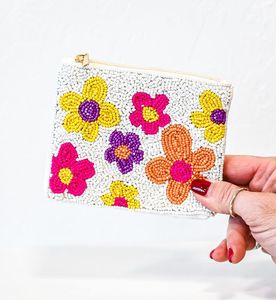 Porte-monnaie miniature perlé de haute qualité, fait main, pour femmes, avec un design élégant à prix avantageux - Product Image 2