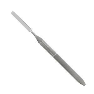 Espátula dental rígida 324 de 51 mm de acero inoxidable para mezcla restauradora, instrumento para material de impresión compuesto con mango hueco - Product Image 1
