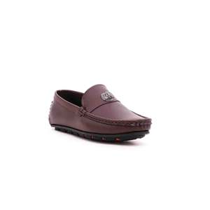 Mocassin de cérémonie café pour garçons - Product Image 3