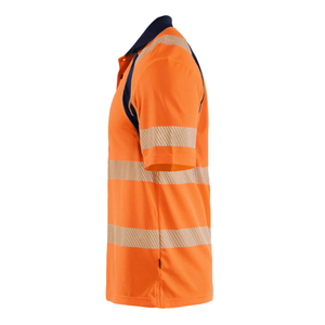 Camisetas Reflectantes de Alta Visibilidad de Manga Corta para Hombre, Tallas Grandes, Camisetas Polo de Seguridad Reflectantes y Ligeras para Trabajo - Product Image 3