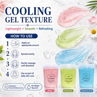 Série de Soins Réparateurs Hydratants pour la Peau : Gel Cristal Réducteur de Rougeurs Post-Soleil à l'Acide Hyaluronique pour l'Élimination des Cicatrices