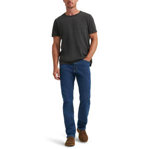 Premium Quality Casual Denim Pants Comfortable Wide Leg Slim Fit Mid Waist Distressed <b>Sequined</b> Eco-Friendly with Custom - Product Image 4
